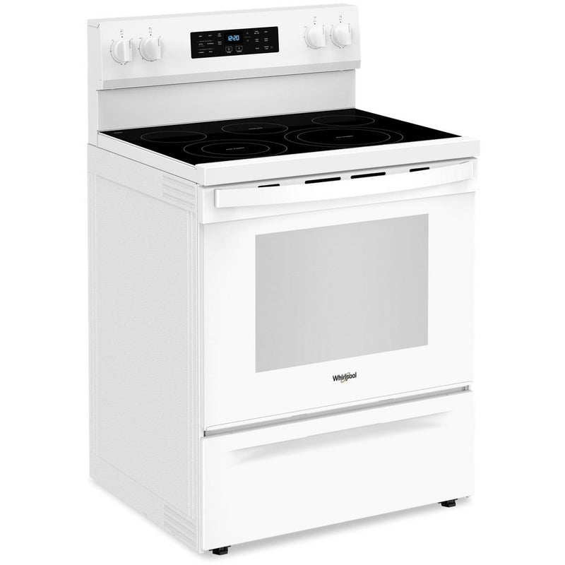  Whirlpool 30-inch Freestanding Electric Range with Air Fry YWFES5030RW IMAGE 5