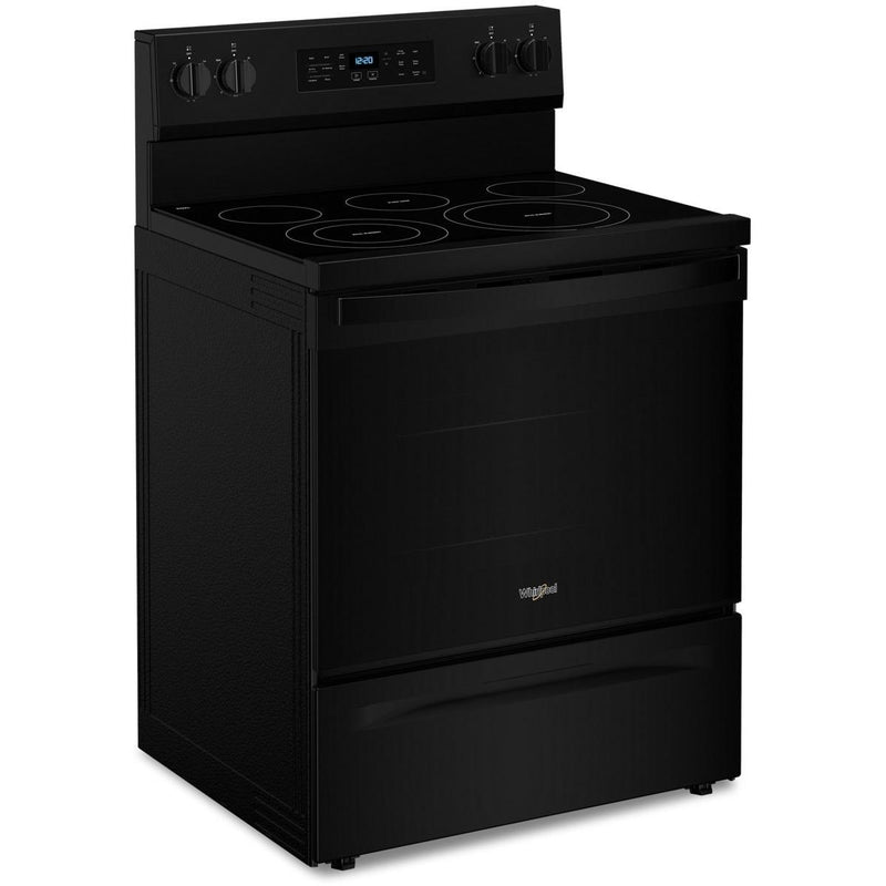  Whirlpool 30-inch Freestanding Electric Range with Air Fry YWFES5030RB IMAGE 5