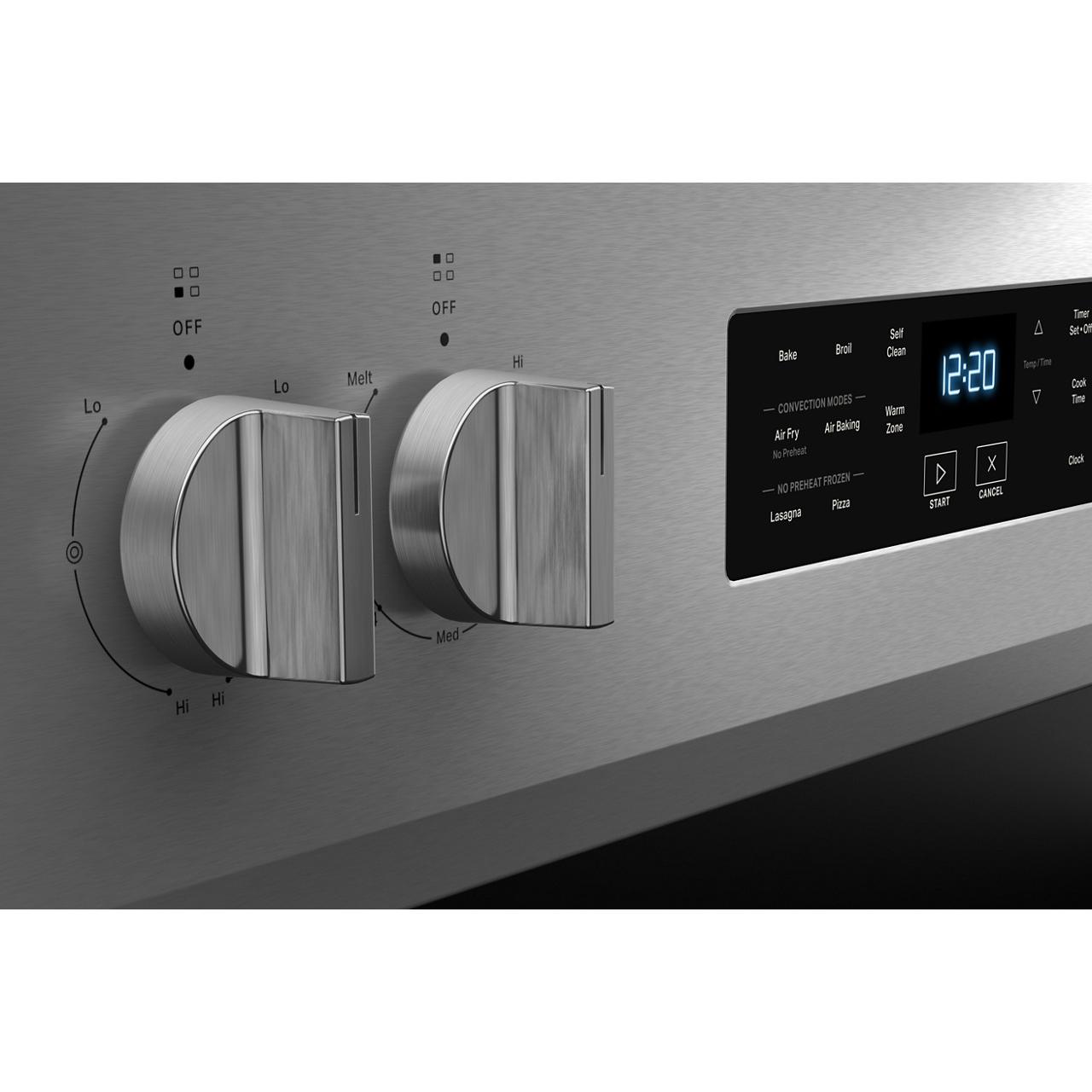  Whirlpool 30-inch Freestanding Electric Range with Air Fry YWFES5030RZ IMAGE 4