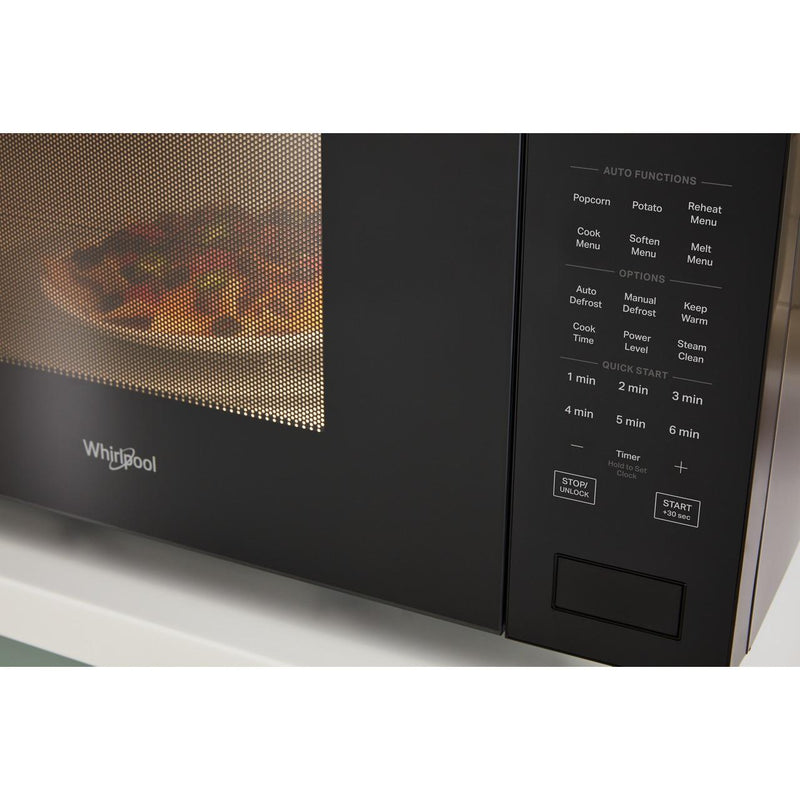  Whirlpool 22-inch 1.6  cu. ft. Countertop Microwave Oven with Sensor Cooking YWMCS7022RB IMAGE 2