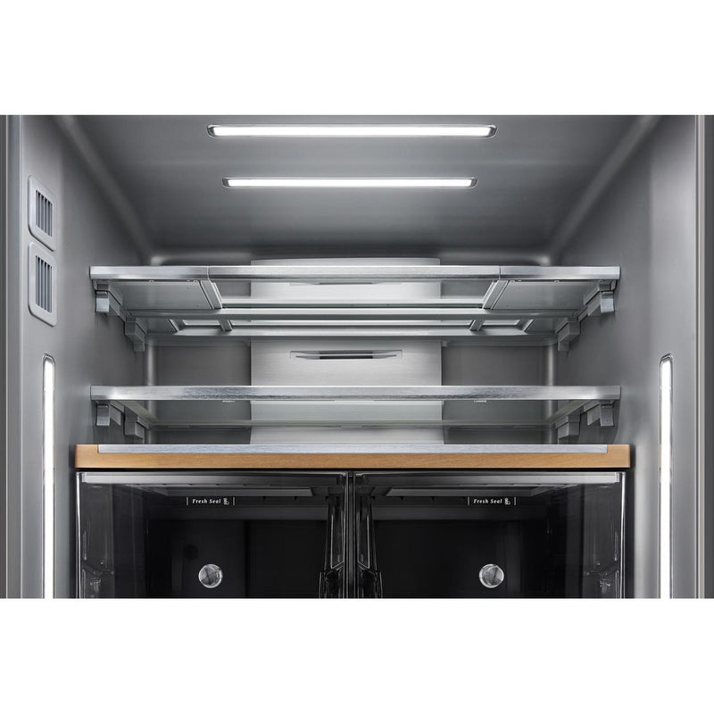  KitchenAid 36-inch, 19.4 cu. ft. Counter-Depth French 4-Door Refrigerator with Water and Ice Dispensing System KRQC736RPS IMAGE 10