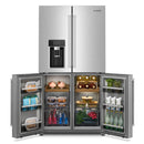  KitchenAid 36-inch, 19.4 cu. ft. Counter-Depth French 4-Door Refrigerator with Water and Ice Dispensing System KRQC736RPS IMAGE 18