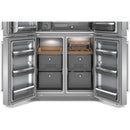  KitchenAid 36-inch, 19.4 cu. ft. Counter-Depth French 4-Door Refrigerator with Water and Ice Dispensing System KRQC736RPS IMAGE 5