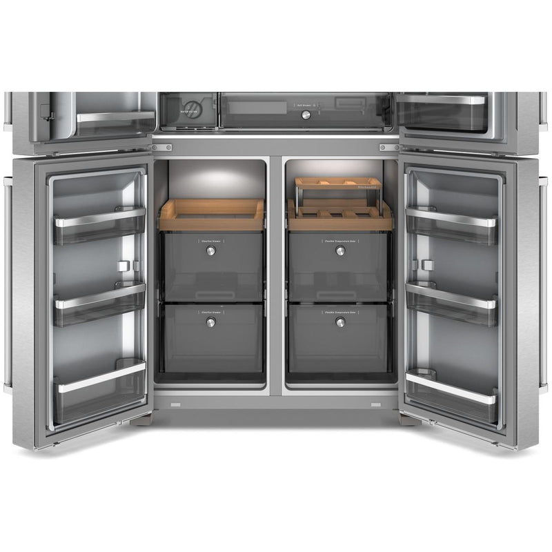  KitchenAid 36-inch, 19.4 cu. ft. Counter-Depth French 4-Door Refrigerator with Water and Ice Dispensing System KRQC736RPS IMAGE 5