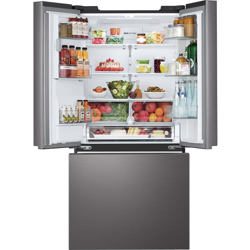  LG 33-inch 24.5 cu. ft. 3-door french door refrigerator LF25S6330D IMAGE 3