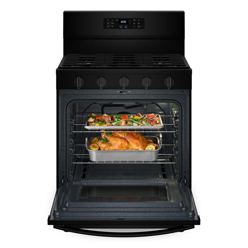  Whirlpool 30-inch Freestanding Gas Range with Air Fry Technology WFGS5030RB IMAGE 2