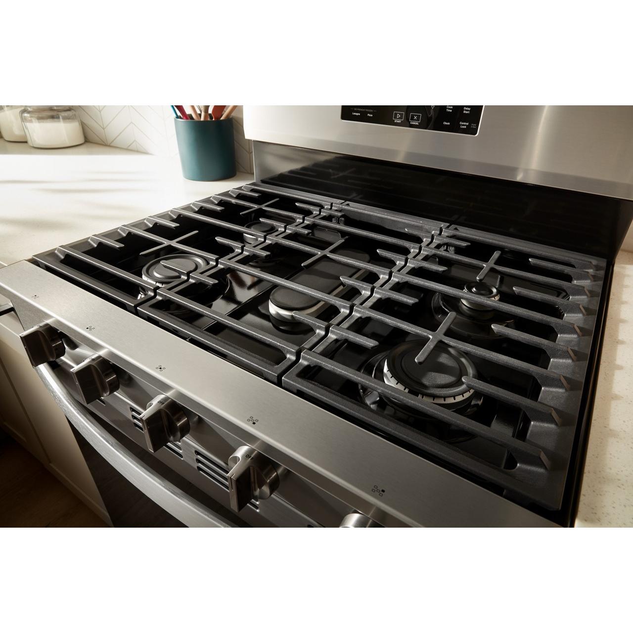  Whirlpool 30-inch Freestanding Gas Range with Air Fry Technology WFGS5030RV IMAGE 17