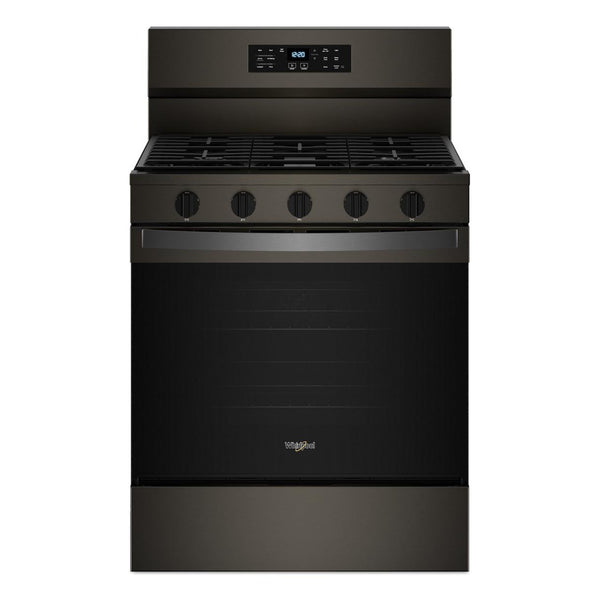  Whirlpool 30-inch Freestanding Gas Range with Air Fry Technology WFGS5030RV IMAGE 1