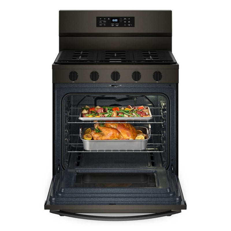  Whirlpool 30-inch Freestanding Gas Range with Air Fry Technology WFGS5030RV IMAGE 2
