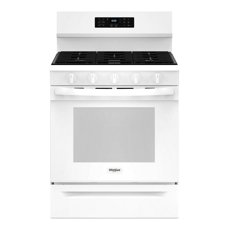  Whirlpool 30-inch Freestanding Gas Range with Air Fry Technology WFGS5030RW IMAGE 1