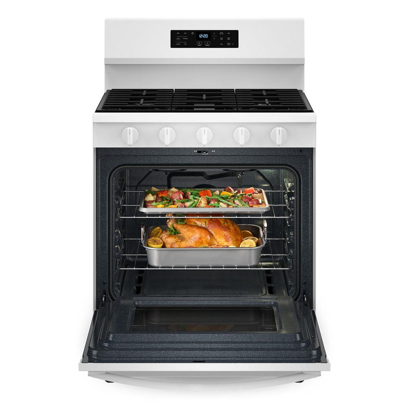  Whirlpool 30-inch Freestanding Gas Range with Air Fry Technology WFGS5030RW IMAGE 2