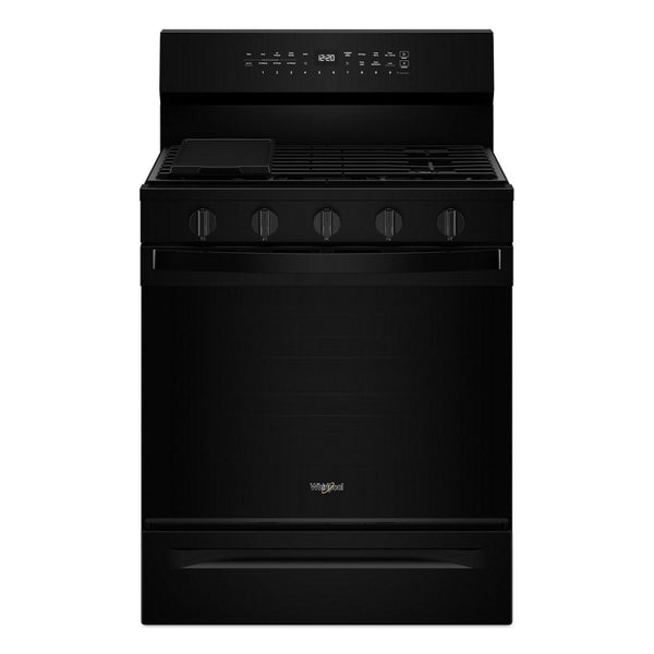  Whirlpool 30-inch Freestanding Gas Range with Air Fry Technology WFGS7530RB IMAGE 1