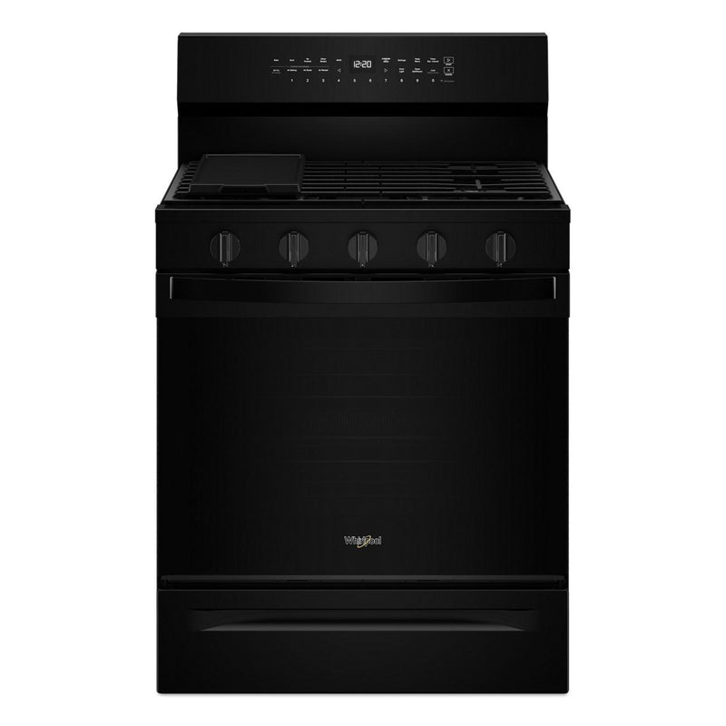  Whirlpool 30-inch Freestanding Gas Range with Air Fry Technology WFGS7530RB IMAGE 1