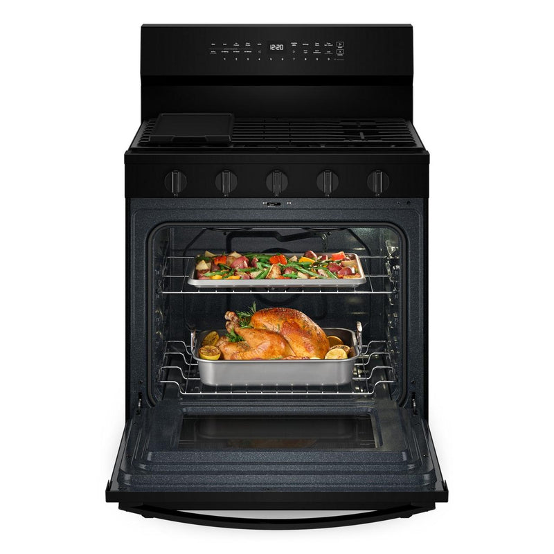  Whirlpool 30-inch Freestanding Gas Range with Air Fry Technology WFGS7530RB IMAGE 2