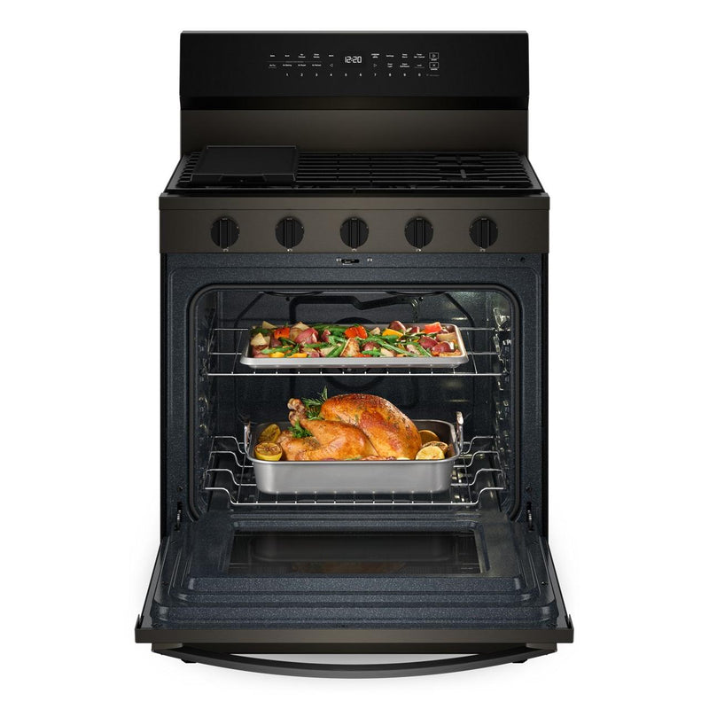  Whirlpool 30-inch Freestanding Gas Range with Air Fry Technology WFGS7530RV IMAGE 2