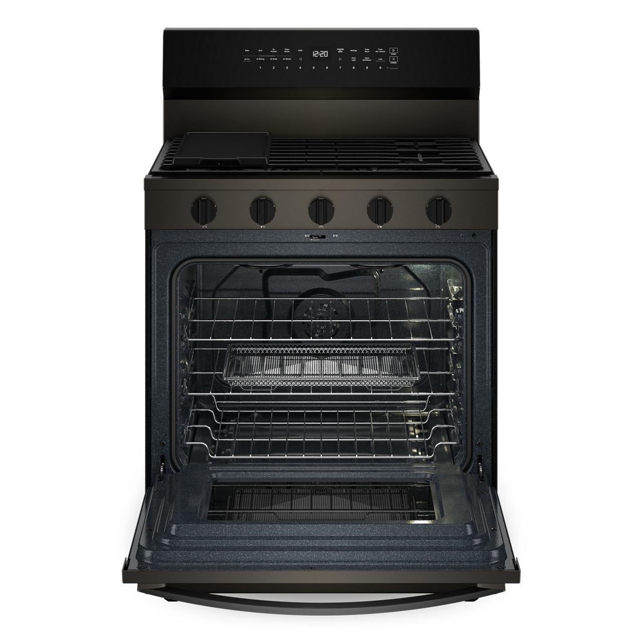  Whirlpool 30-inch Freestanding Gas Range with Air Fry Technology WFGS7530RV IMAGE 3
