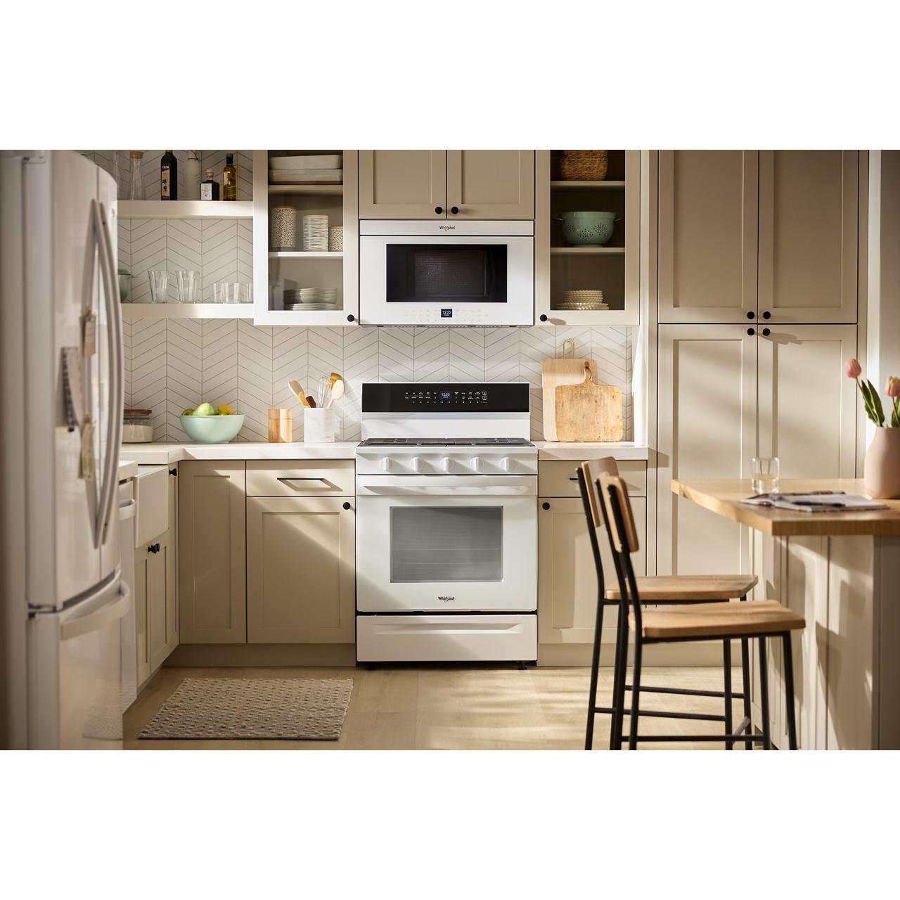  Whirlpool 30-inch Freestanding Gas Range with Air Fry Technology WFGS7530RW IMAGE 13