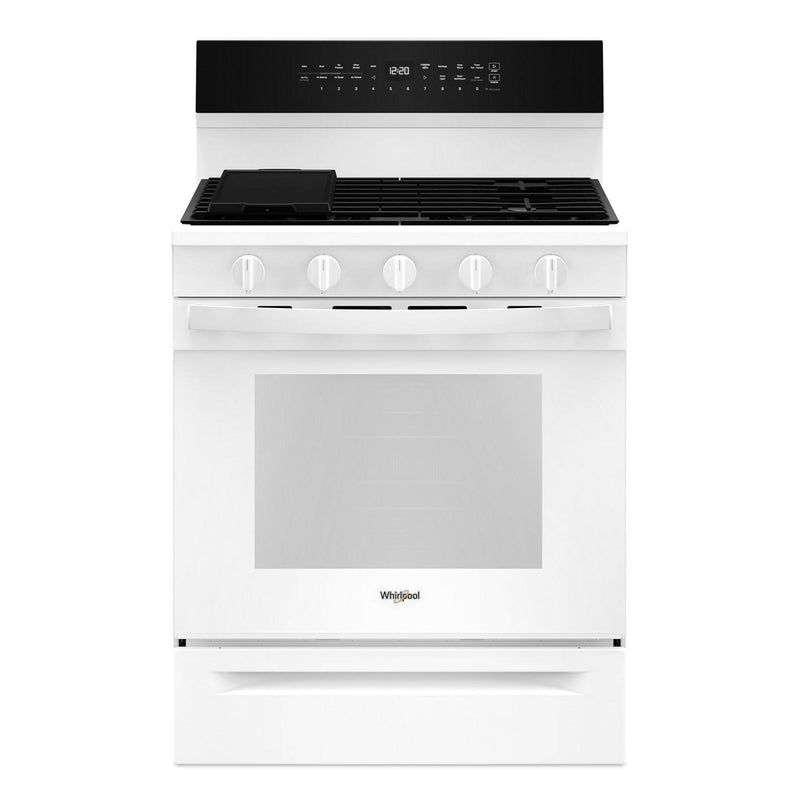  Whirlpool 30-inch Freestanding Gas Range with Air Fry Technology WFGS7530RW IMAGE 1