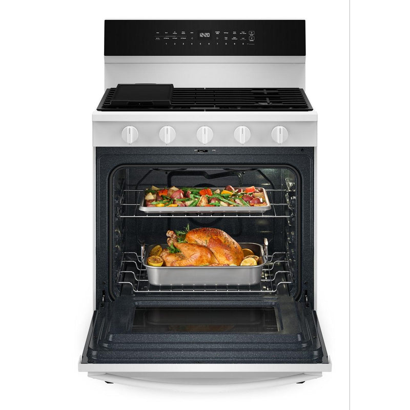  Whirlpool 30-inch Freestanding Gas Range with Air Fry Technology WFGS7530RW IMAGE 2