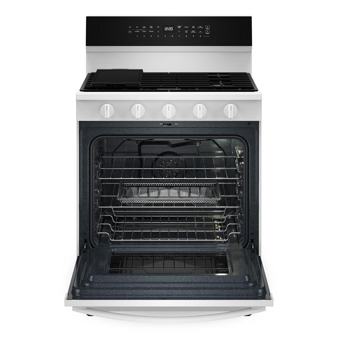 Whirlpool 30-inch Freestanding Gas Range with Air Fry Technology WFGS7530RW IMAGE 3