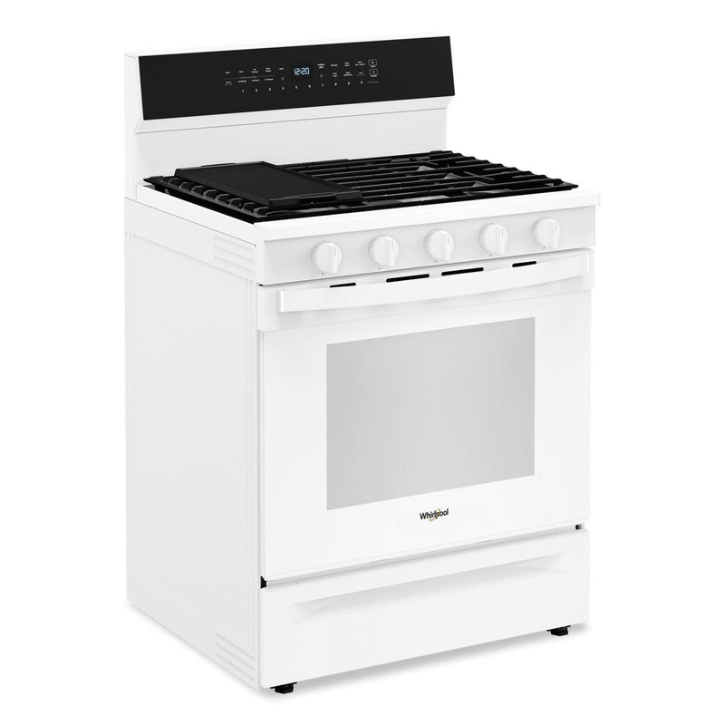 Whirlpool 30-inch Freestanding Gas Range with Air Fry Technology WFGS7530RW IMAGE 4