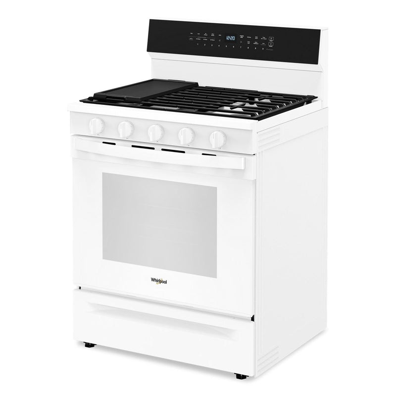  Whirlpool 30-inch Freestanding Gas Range with Air Fry Technology WFGS7530RW IMAGE 5