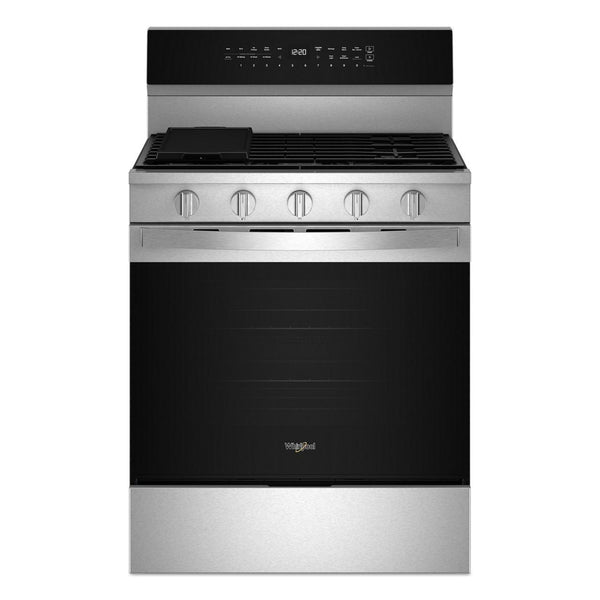  Whirlpool 30-inch Freestanding Gas Range with Air Fry Technology WFGS7530RZ IMAGE 1