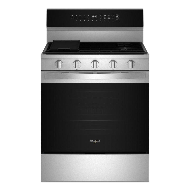  Whirlpool 30-inch Freestanding Gas Range with Air Fry Technology WFGS7530RZ IMAGE 1