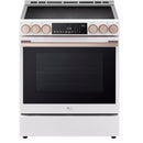  LG STUDIO Studio 30-inch Slide-in Induction Range with Air Fry Technology LSIS6338NE IMAGE 1