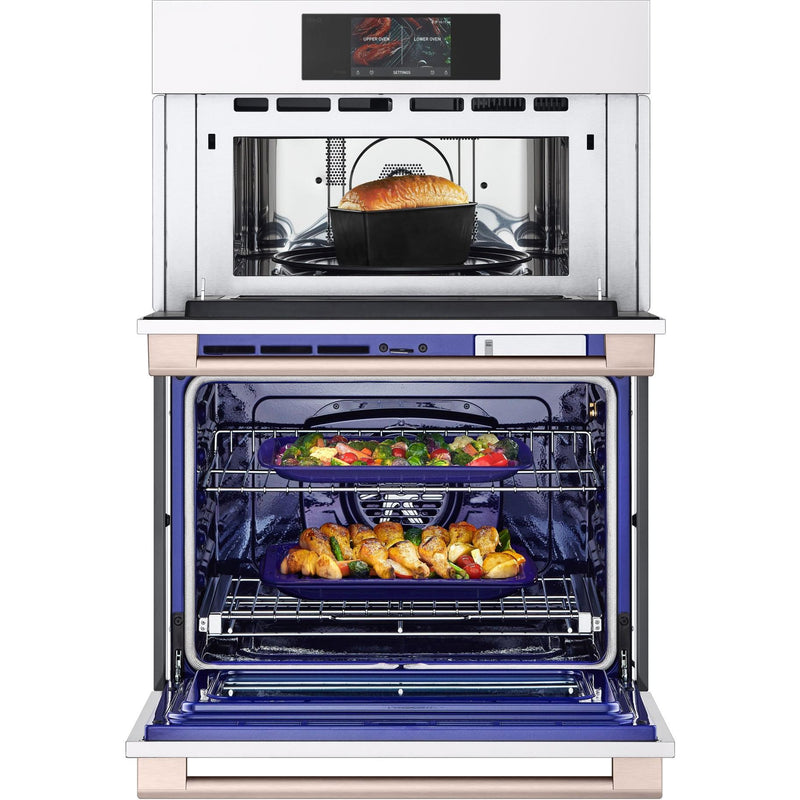  LG STUDIO Studio 30-inch, 6.4 cu.ft. Built-in Combination Oven with True Convection Technology WCES6428N IMAGE 2