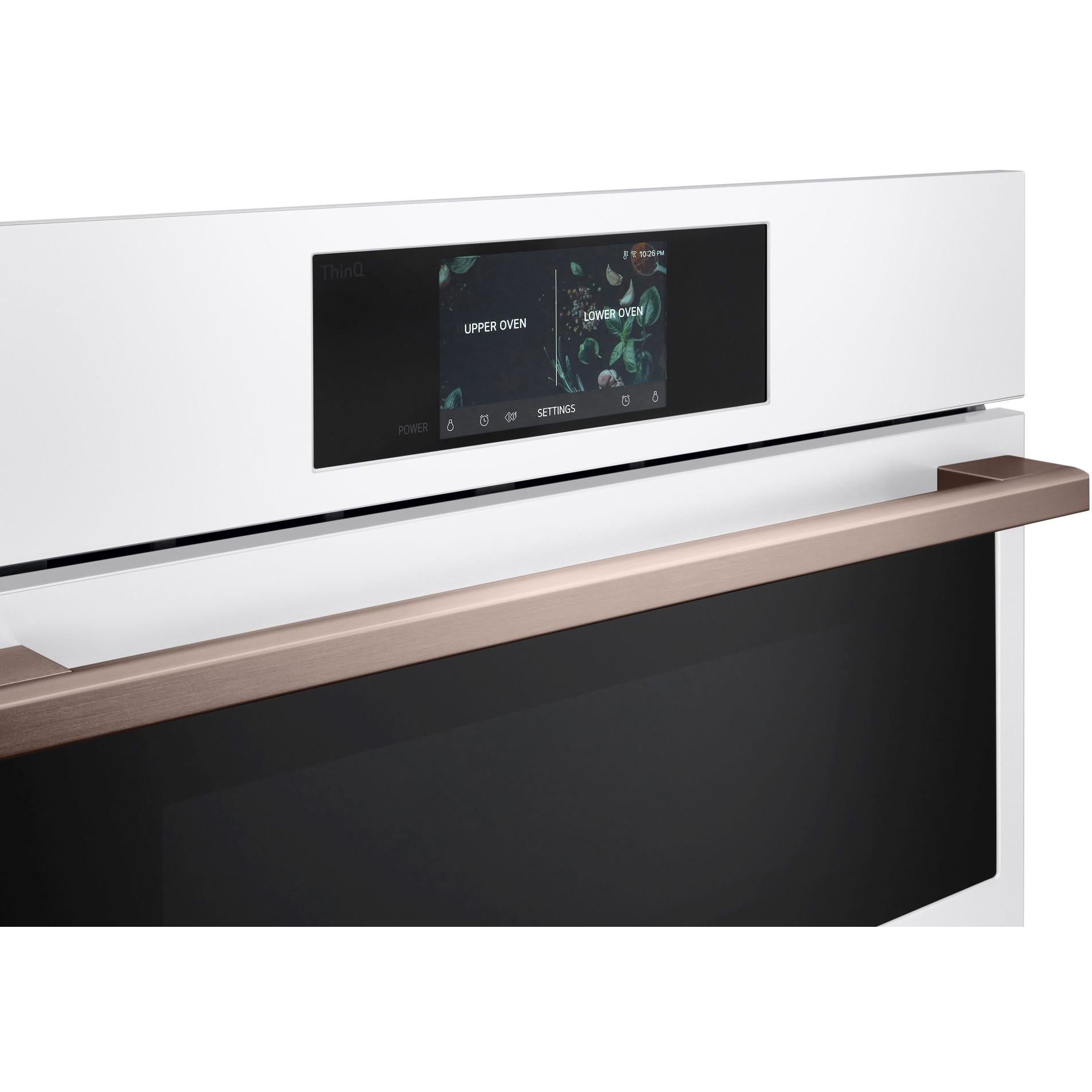  LG STUDIO Studio 30-inch, 6.4 cu.ft. Built-in Combination Oven with True Convection Technology WCES6428N IMAGE 7
