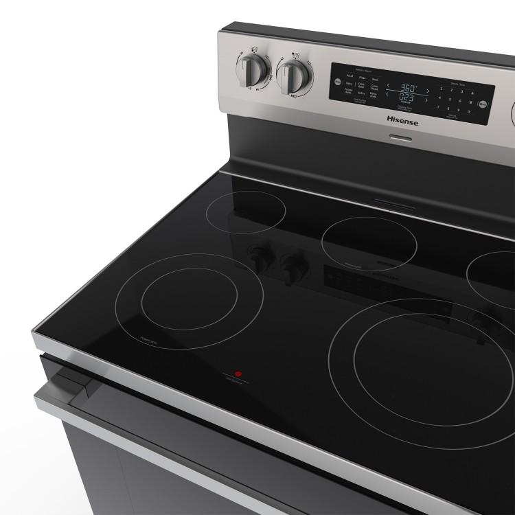  Hisense 30-inch Freestanding Electric Range with True Convection Technology HBE3502CAS IMAGE 8
