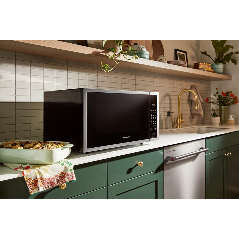  KitchenAid 1.6 cu. ft. Countertop Microwave Oven YKMCS122RPS IMAGE 9