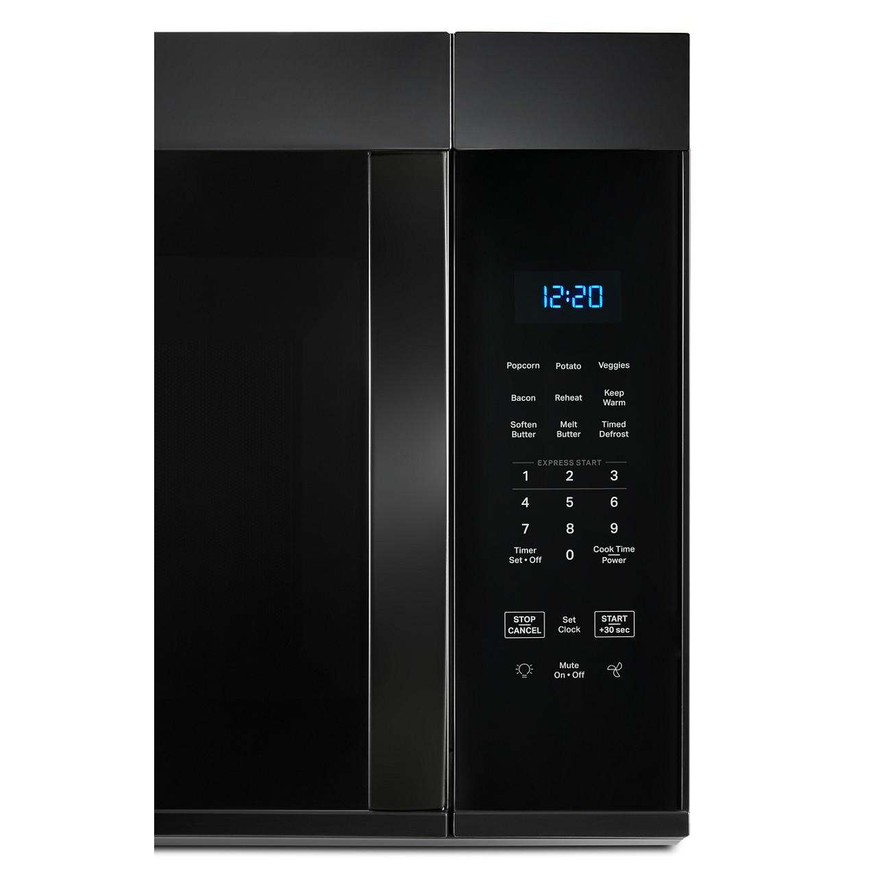  Whirlpool 30-inch, 1.7 cu. ft. Over-the-Range Microwave Oven YWMMS3130RB IMAGE 4