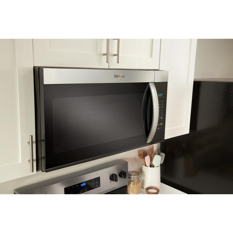  Whirlpool 30-inch, 1.7 cu. ft. Over-the-Range Microwave Oven YWMMS3130RS IMAGE 2