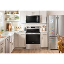  Whirlpool 30-inch, 1.7 cu. ft. Over-the-Range Microwave Oven YWMMS3130RS IMAGE 4