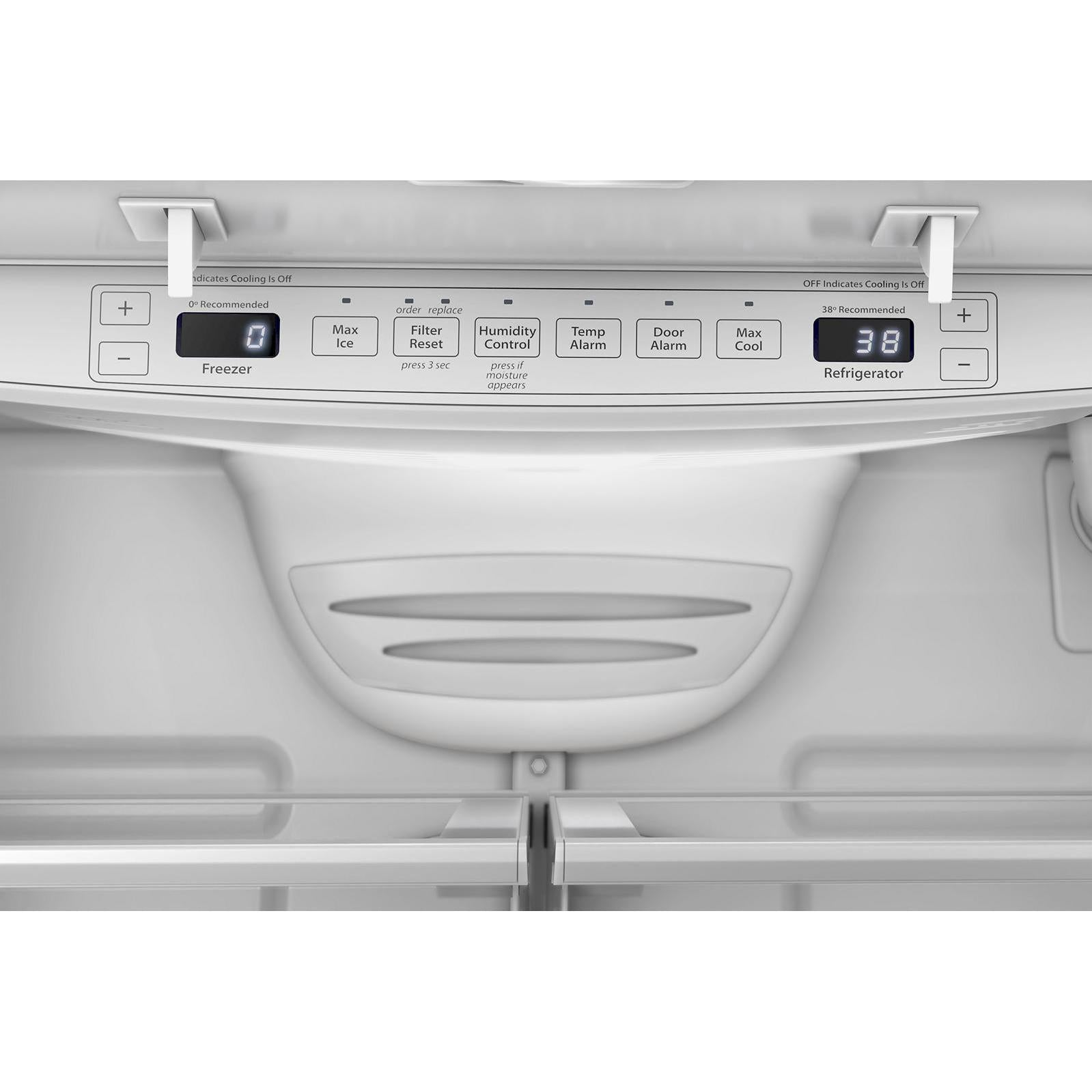  Whirlpool 36-inch French 3-Door Refrigerator WRFC2036RW IMAGE 5