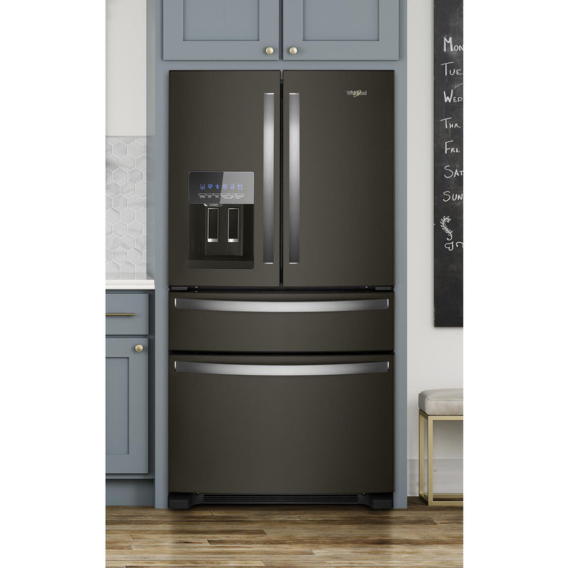  Whirlpool 36-inch French 4-Door Refrigerator with external water and ice dispenser WRMF3636RV IMAGE 11