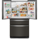  Whirlpool 36-inch French 4-Door Refrigerator with external water and ice dispenser WRMF3636RV IMAGE 3