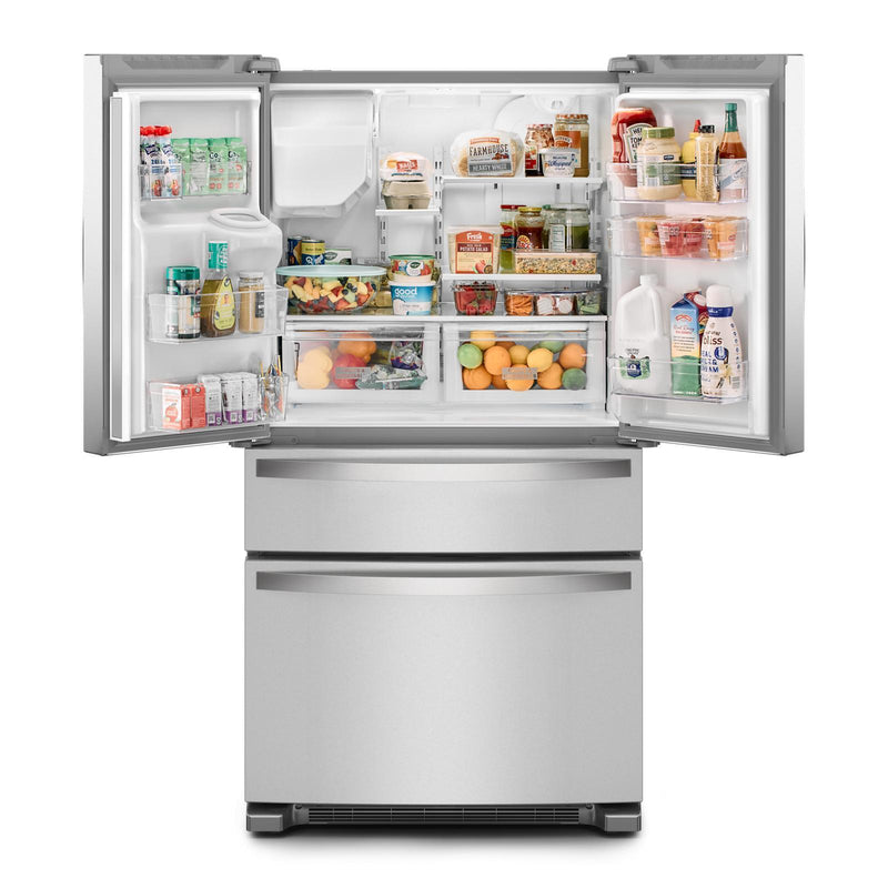  Whirlpool 36-inch French 4-Door Refrigerator with external water and ice dispenser WRMF3636RZ IMAGE 4