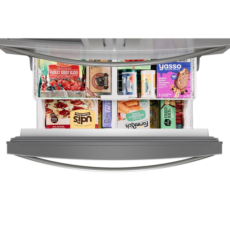  Whirlpool 36-inch French 4-Door Refrigerator with external water and ice dispenser WRMF3636RZ IMAGE 6