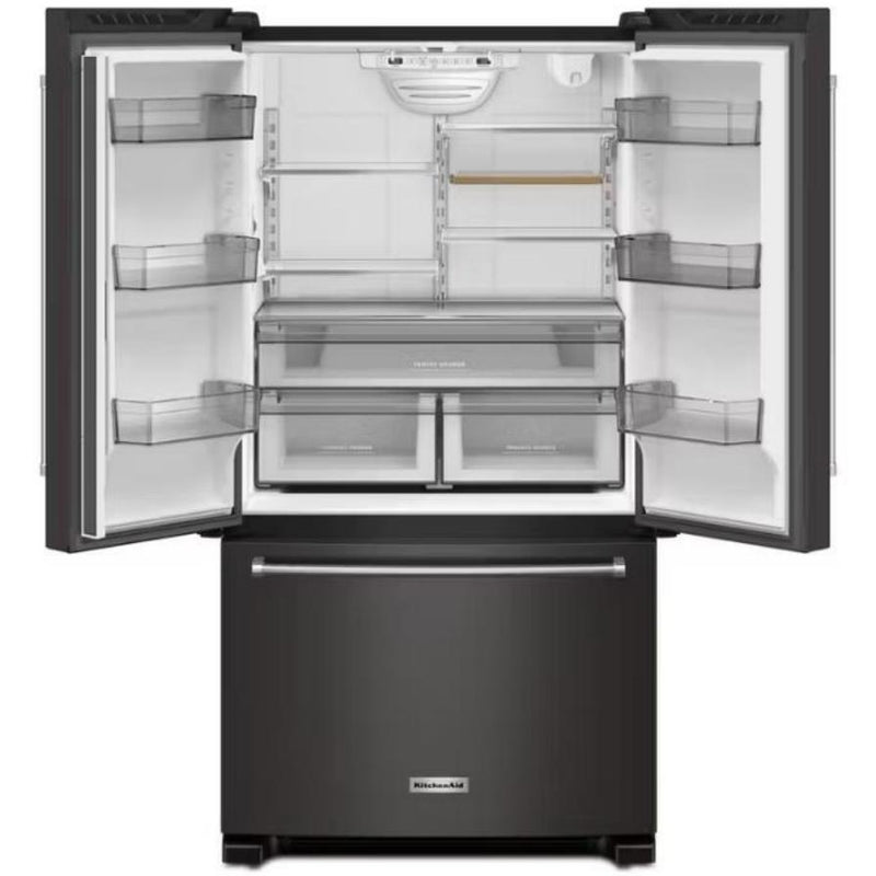  KitchenAid 36-inch French 3-Door Refrigerator KRFC136RBS IMAGE 2