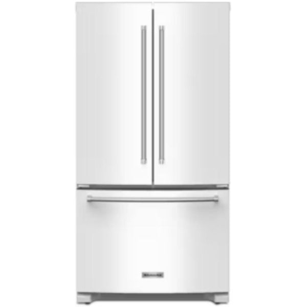  KitchenAid 36-inch French 3-Door Refrigerator KRFC136RWH IMAGE 1