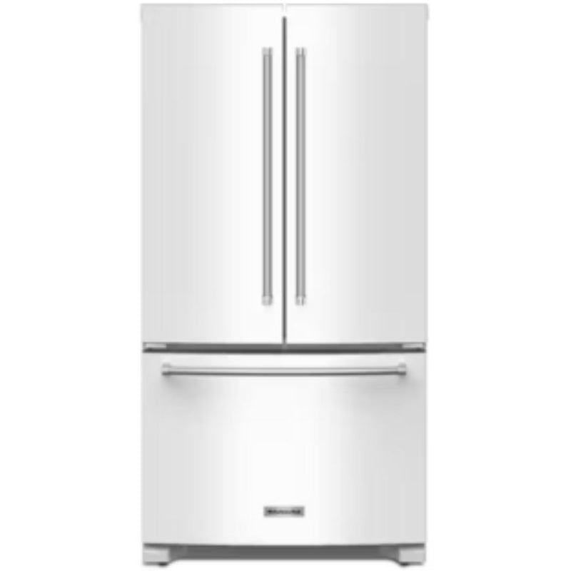  KitchenAid 36-inch French 3-Door Refrigerator KRFC136RWH IMAGE 1