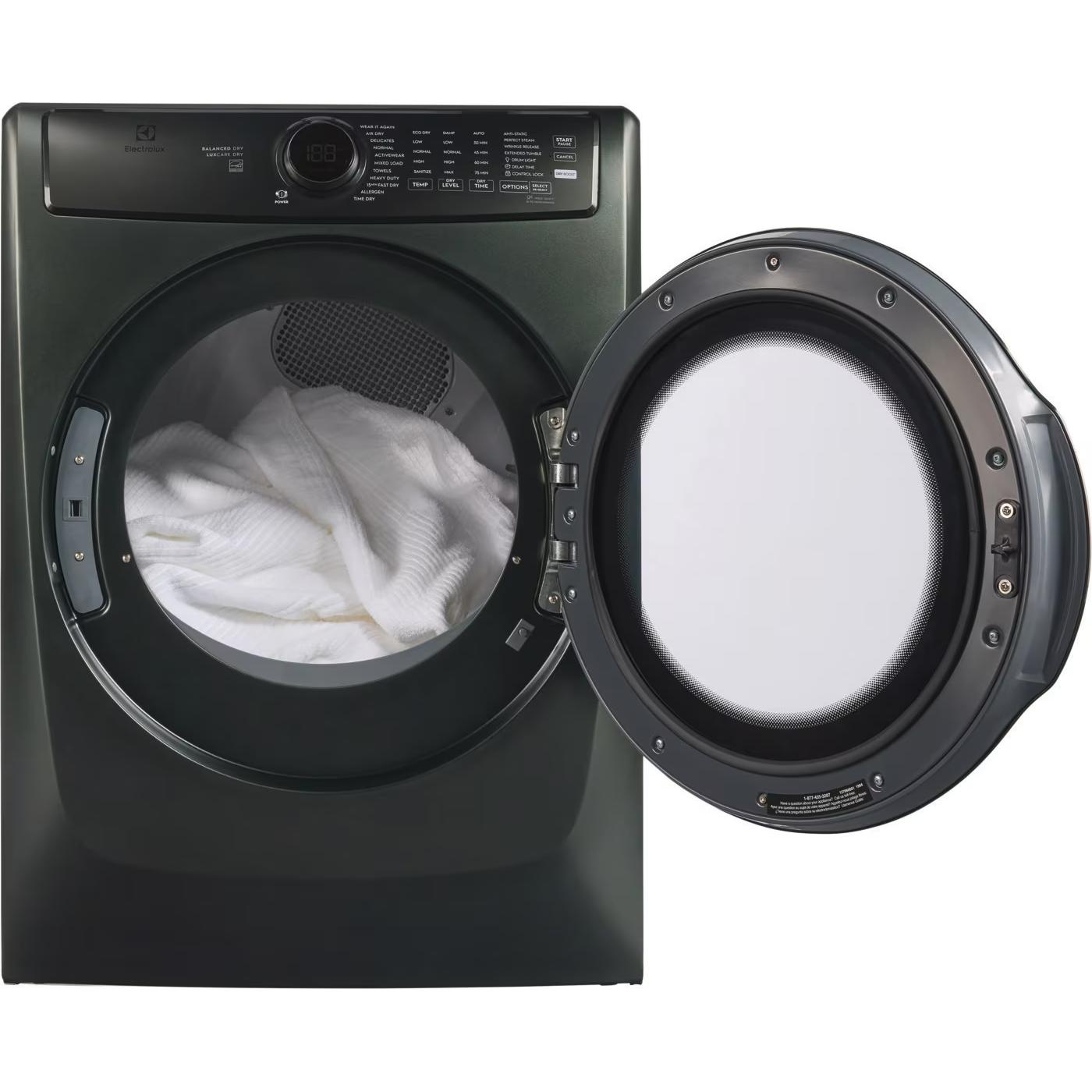  Electrolux 8.0 cu. ft. Front Load Perfect Steam™ Electric Dryer with Balanced Dry™ ELFE773CAA IMAGE 4