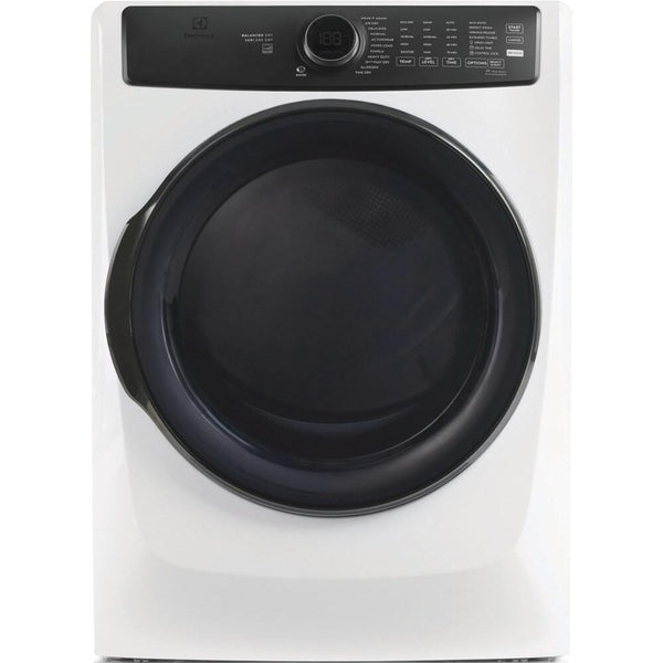  Electrolux 8.0 cu. ft. Front Load Perfect Steam™ Gas Dryer with Balanced Dry™ ELFG7738AW IMAGE 1