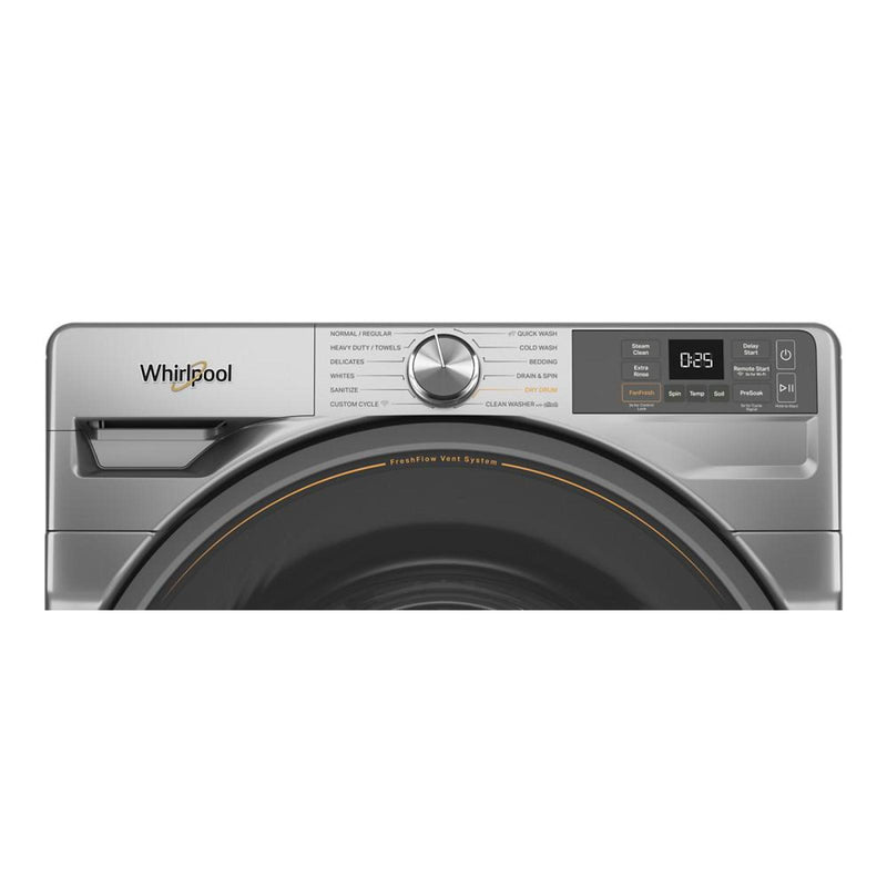  Whirlpool 5.2 cu. ft. Smart Front Load Washer with FreshFlow™ Vent System WFW5720RR IMAGE 4
