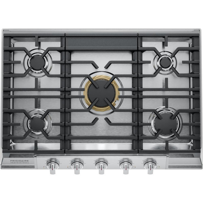  Frigidaire Professional 30-inch Built-in Gas Cooktop PCCG3080AS IMAGE 5
