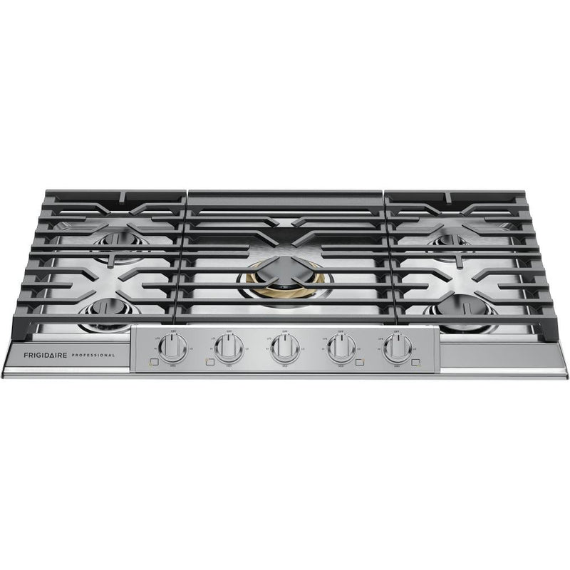  Frigidaire Professional 36-inch Built-in Gas Cooktop PCCG3680AS IMAGE 1