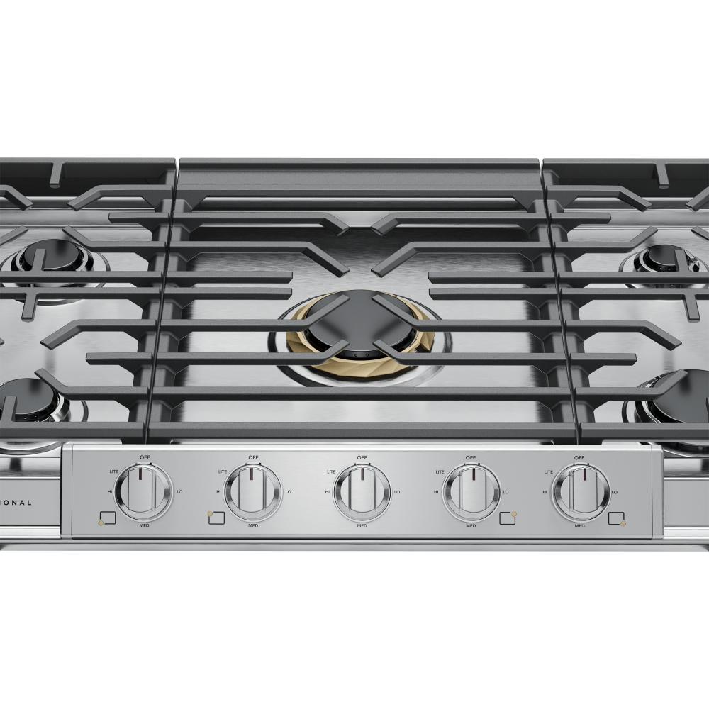  Frigidaire Professional 36-inch Built-in Gas Cooktop PCCG3680AS IMAGE 3